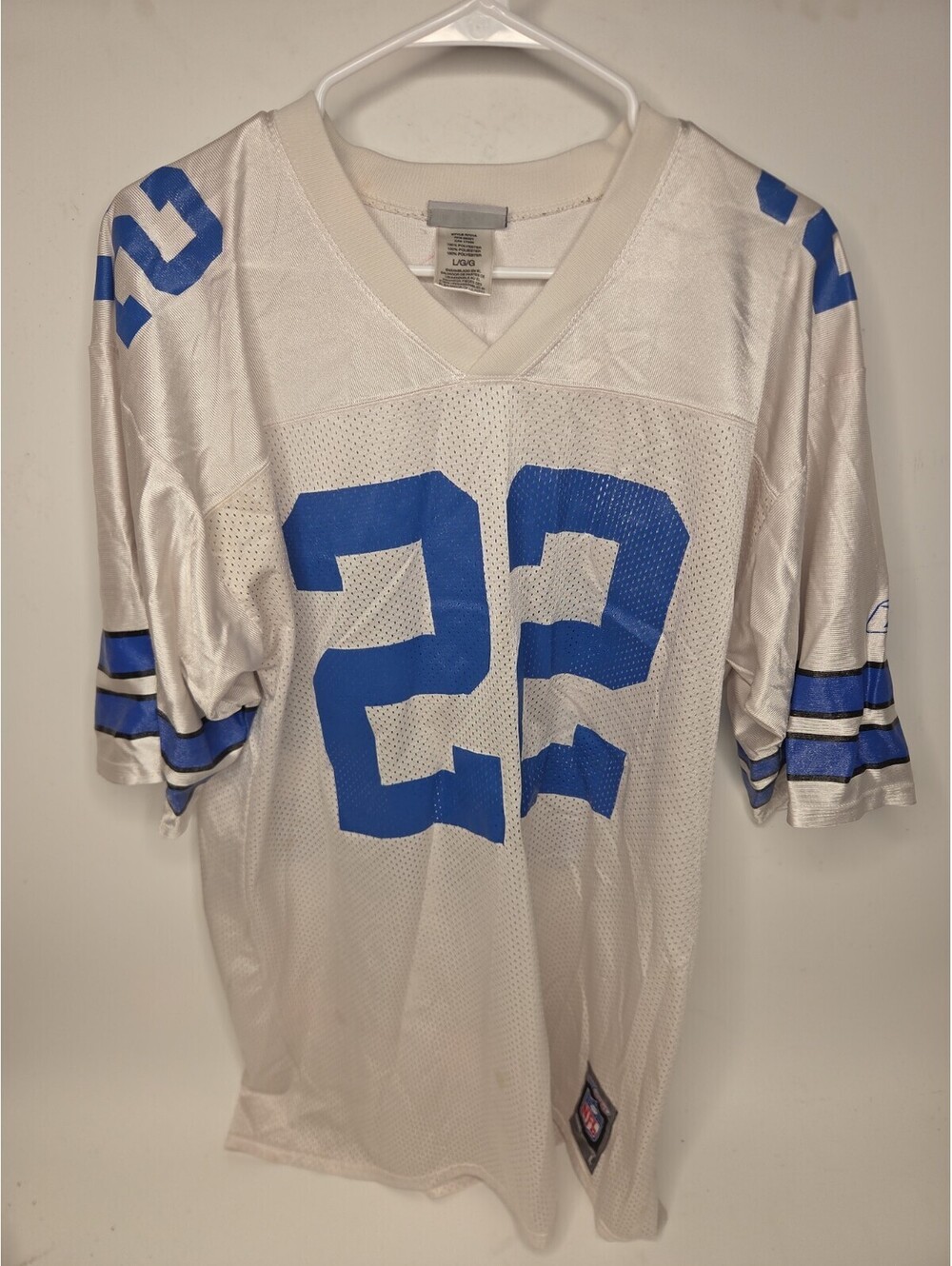Vintage Reebok Brand NFL Dallas Cowboys Emmit Smith Legends Jersey Adult Size L